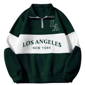 Sleeve Printed Sweatshirt