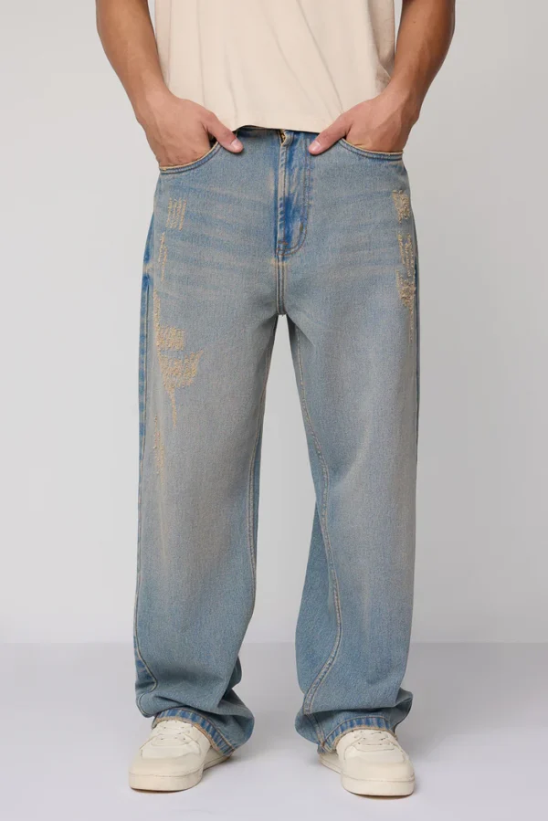 men's straight fit jeans - Image 4