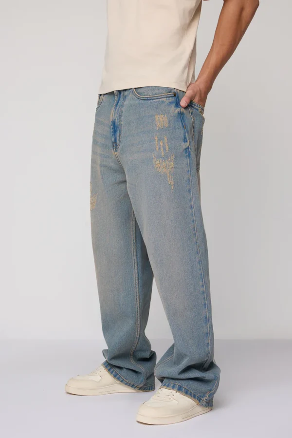 men's straight fit jeans - Image 5