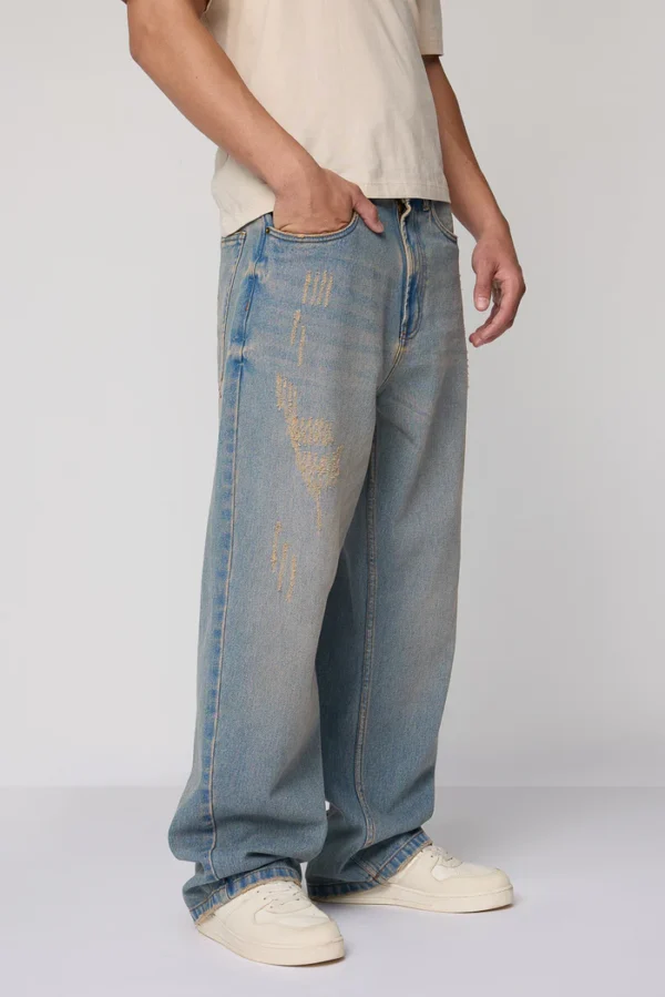 men's straight fit jeans - Image 6