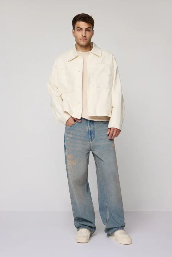 men's straight fit jeans - Image 3
