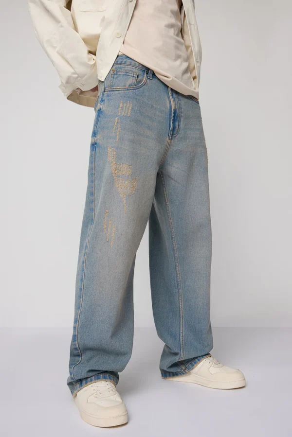 men's straight fit jeans