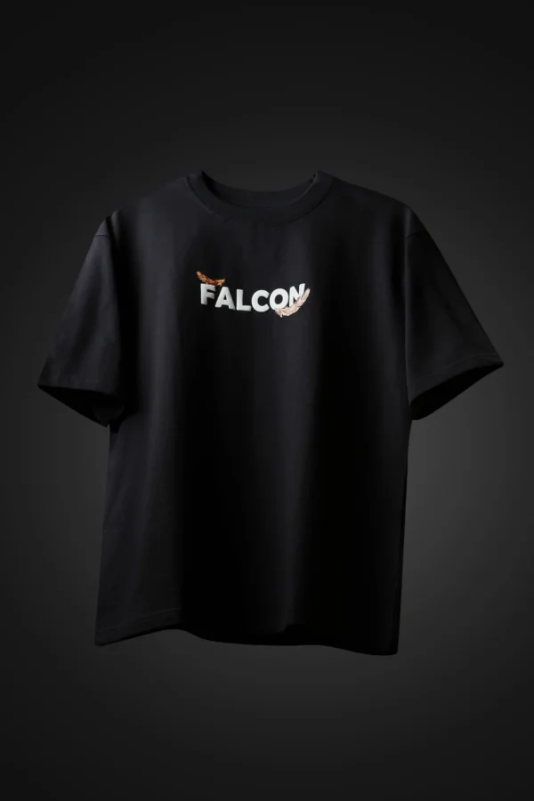 Black Oversized T-shirt - Image 3