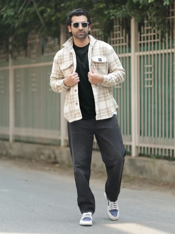 Checkered Shacket - Image 6